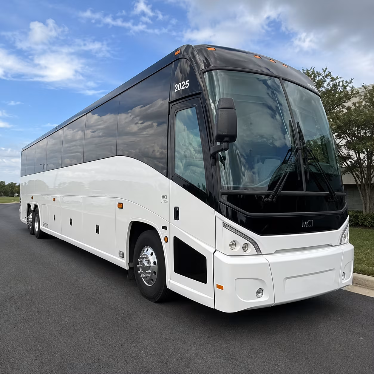 56 passenger charter bus