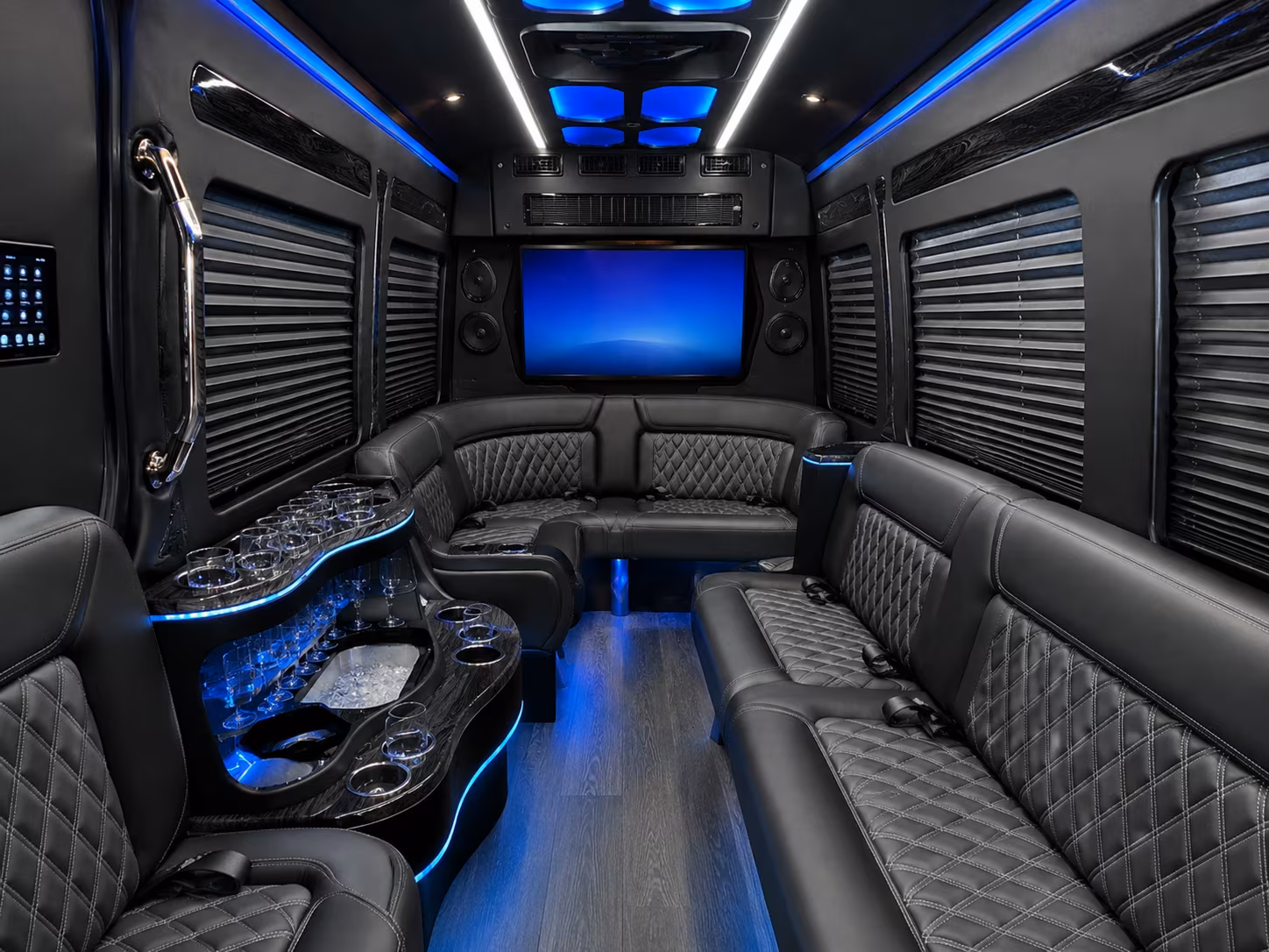 tempe private event transportation onboard seating