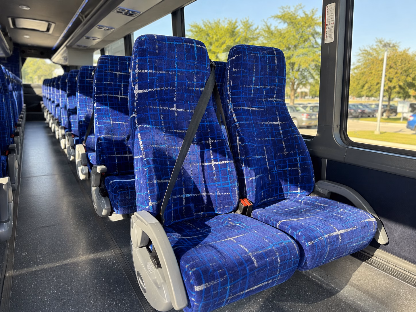 tempe sporting event transportation onboard seating